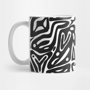 Abstract madness - riddle Mug